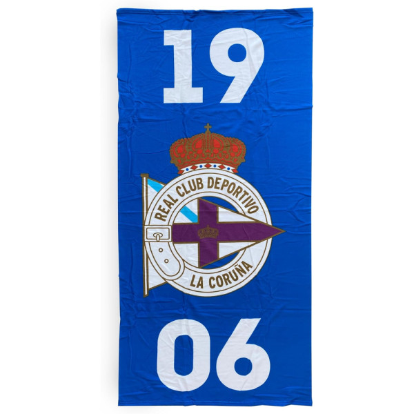 Toalla de Microfibra Deportivo de La Coruña 1906 180x90