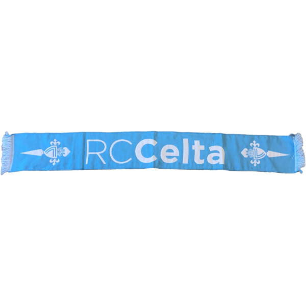 Bufanda RC Celta de Vigo Azul Flecos