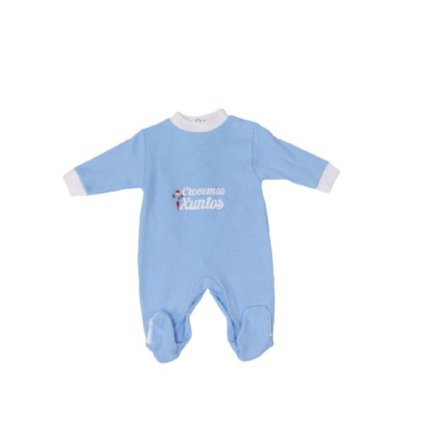 Pelele RC Celta de Vigo Crecemos Xuntos Azul Celeste