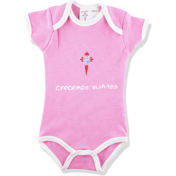 Body Manga Corta RC Celta de Vigo Rosa