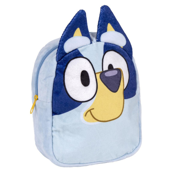 Mochila Guardería 3D Peluche Bluey Azul