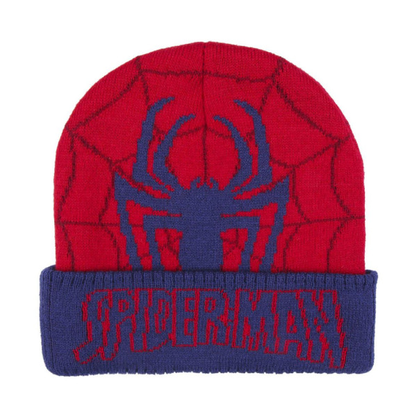 Gorro Spiderman Telaraña Rojo Niño