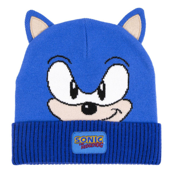 Gorro Sonic 3D Azul Niño