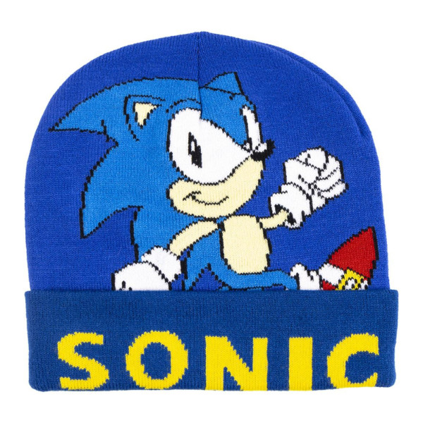 Gorro Sonic The Hedgehog Azul Niño