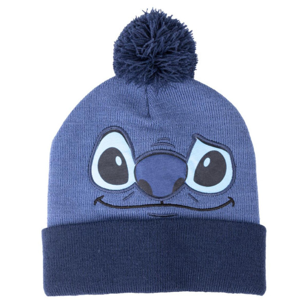 Gorro Stitch 3D Azul Niño