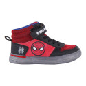 Zapatillas Deportivas Altas Spiderman Rojo y Negro Niño