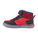 Zapatillas Deportivas Altas Spiderman Rojo y Negro Niño