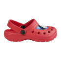 Zuecos Clogs Mickey Mouse Happy Rojo Niño