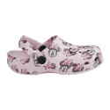 Zuecos Clogs Minnie Mouse Rosa Estampados Niña