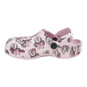 Zuecos Clogs Minnie Mouse Rosa Estampados Niña