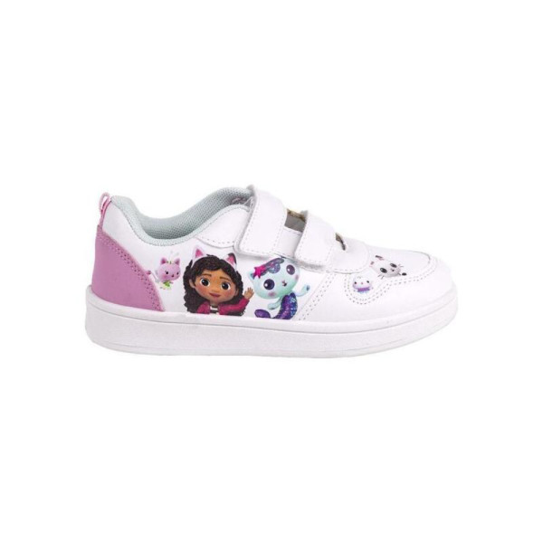 Zapatillas Deportivas La Casa de Muñecas de Gabby Blancas Niña