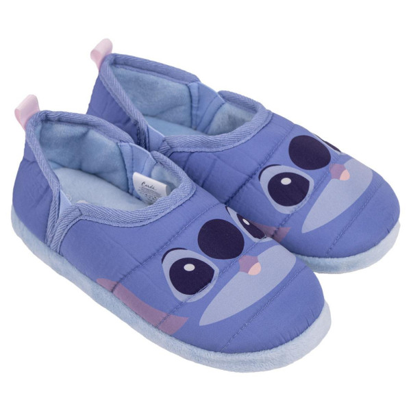 Zapatillas de Casa Francesita Stitch Azul Junior