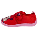 Zapatillas de Casa Francesita Velcro Minnie Mouse Rojo Niña