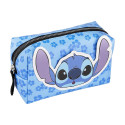 Neceser Stitch Flores Azul
