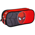 Estuche Portatodo Doble Spiderman Black Red