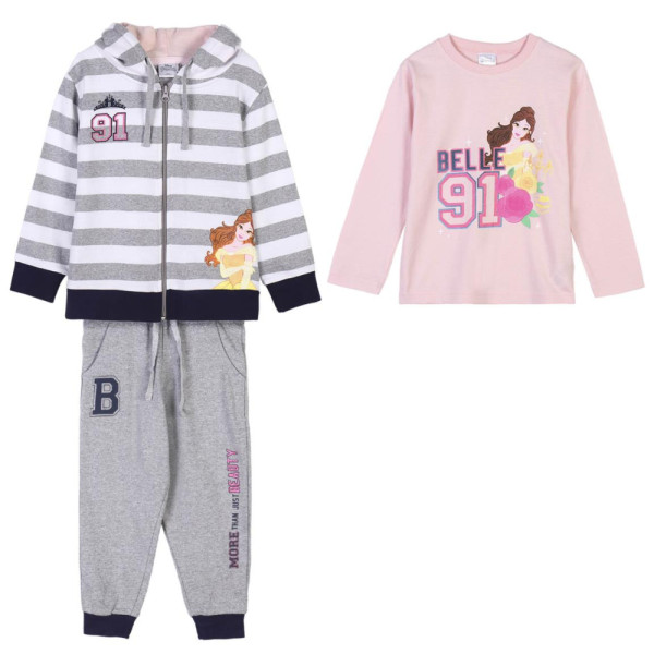 Chándal para Niña Princesas Belle Niña