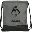Saco Gymsack The Mandalorian Gris