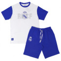 Pijama Real Madrid Blanco y Azul Adulto
