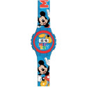 Reloj de Pulsera Mickey Mouse Blue Digital Junior