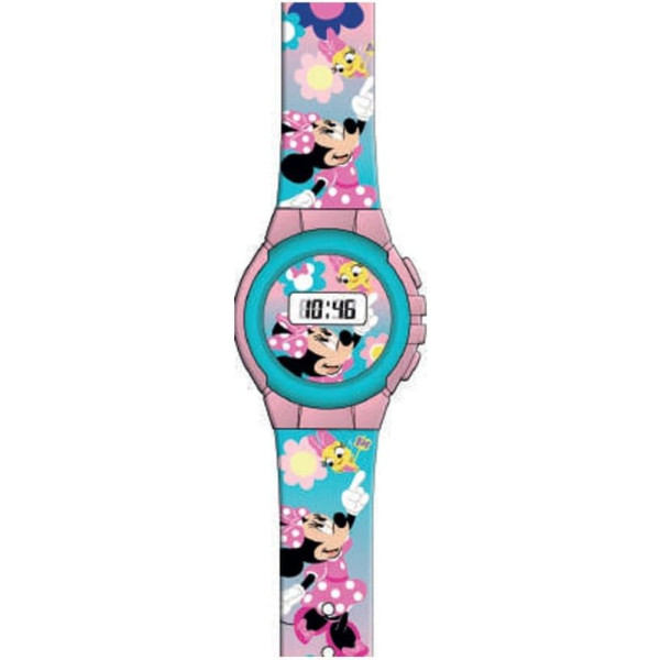 Reloj de Pulsera Minnie Mouse Pink Digital Junior