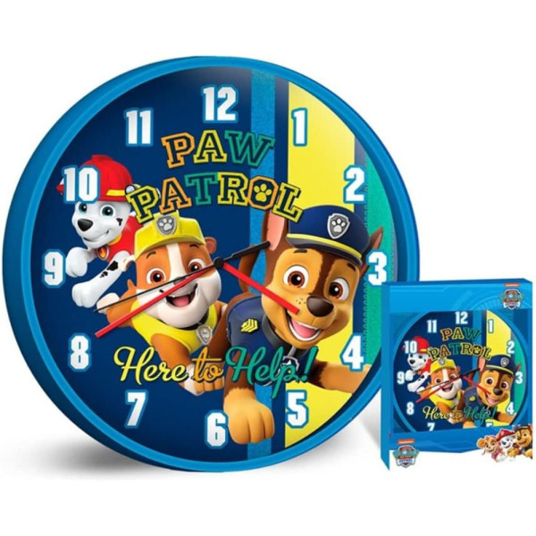 Reloj de Pared Patrulla Canina 25 CM