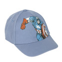 Gorra Capitán América Azul Claro Niño