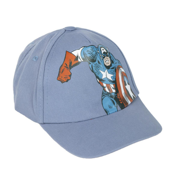 Gorra Capitán América Azul Claro Niño
