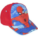 Gorra Spiderman con Velcro Roja Niño