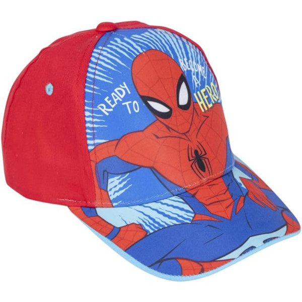 Gorra Spiderman con Velcro Roja Niño