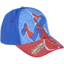 Gorra Spiderman con Velcro Azul Niño