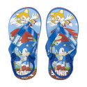 Chanclas Premium Sonic Azules con Goma Niño