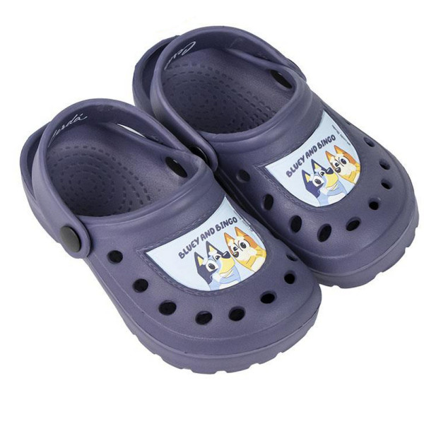Zuecos Clogs Bluey and Bingo Azul Oscuro Niño