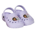 Zuecos Clogs La Casa de Muñecas de Gabby Lets Do It Lila Niña
