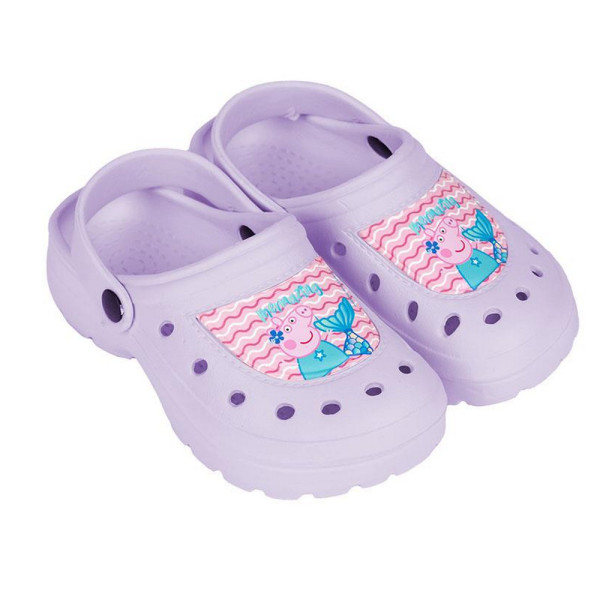 Zuecos Clogs Peppa Pig Sea Lila Niña