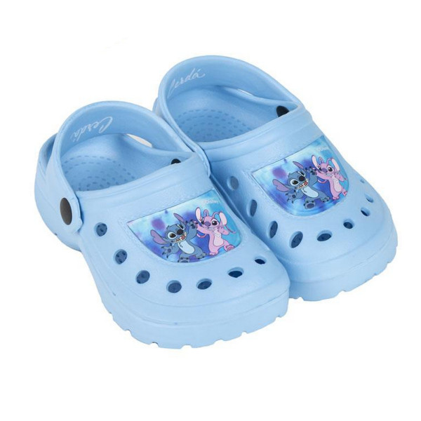 Zuecos Clogs Stitch Friends Azul Niña