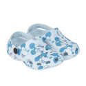 Zuecos Clogs Premium Mickey Mouse Azul Claro Niño