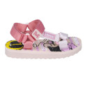Sandalias Casual Velcro Minnie Mouse Rosas Niña