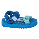 Sandalias Casual Velcro Sonic Azules Niño