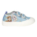 Zapatillas de Loneta Frozen Ana y Elsa Azul Niña