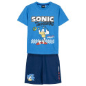 Pijama Manga Corta Sonic Lets Go Fast Niño