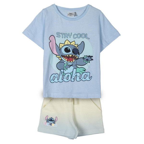 Pijama Manga Corta Stitch Stay Cool Aloha Niño