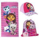 Pack Infantil de Verano La Casa de Muñecas de Gabby Toalla Saco y Gorra