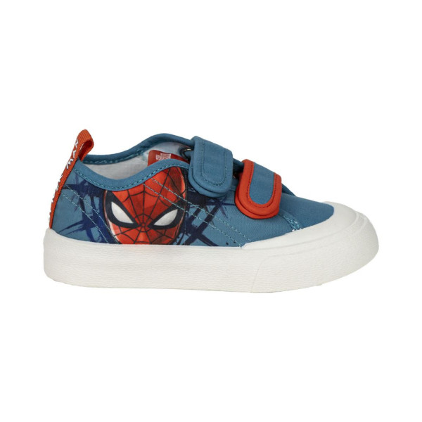 Zapatillas de Loneta Spiderman Azules Niño