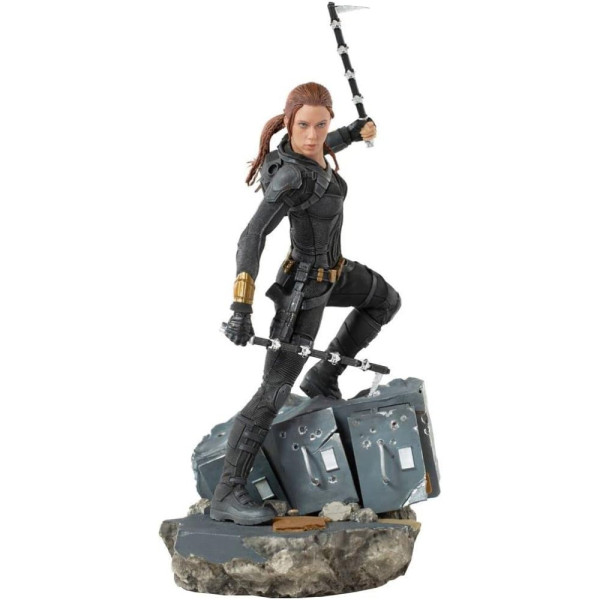 Figura Art Scale Marvel Viuda Negra Guardian Rojo