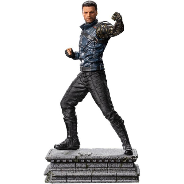 Figura Art Scale Marvel Falcon y El Soldado de Invierno Bucky Barnes