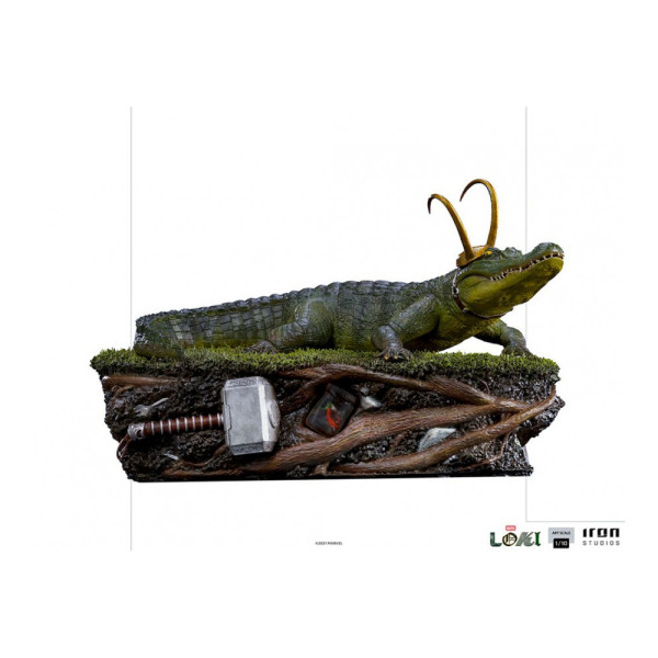 Figura Art Scale Marvel Loki Alligator Loki