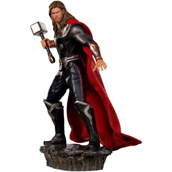 Figura Art Scale Marvel Los Vengadores Thor Batalla En Nueva York