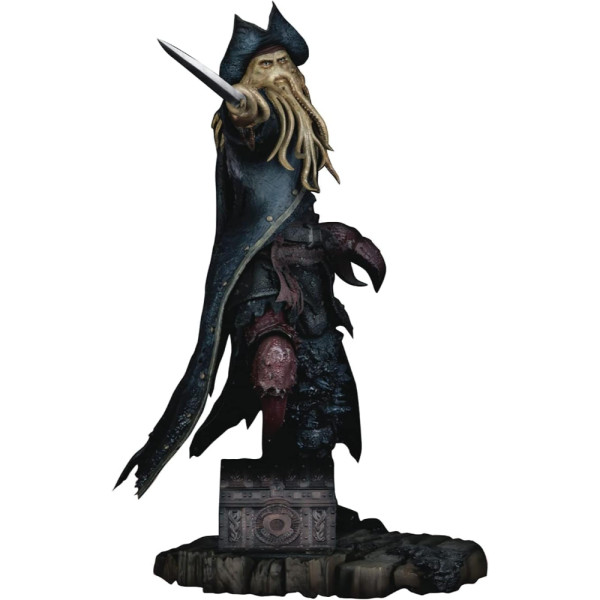 Figura Master Craft Disney Piratas Del Caribe: En El Fin Del Mundo Davy Jones