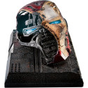 Replica Master Craft Marvel Los Vengadores Endgame Iron Man Casco Dañado Mark50
