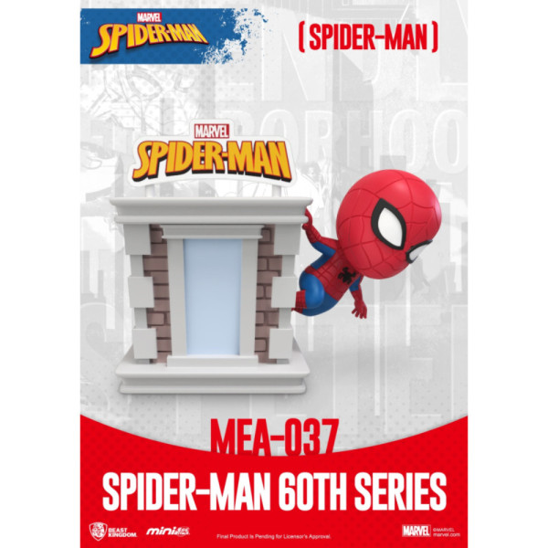 Figura Mini Egg Attack Marvel Spiderman Serie 60 Aniversario